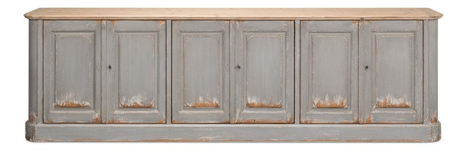 Extra Long Swedish Grey Sideboard