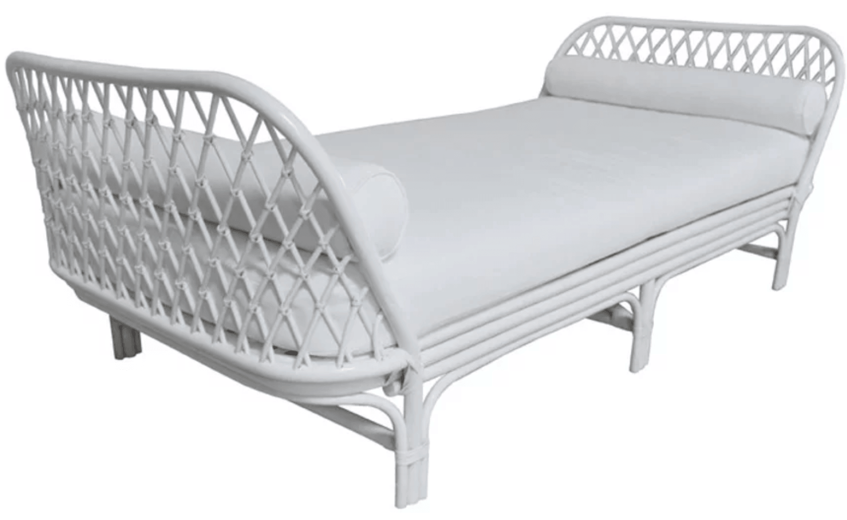 Harmony Wicker Settee Daybed - Belle Escape
