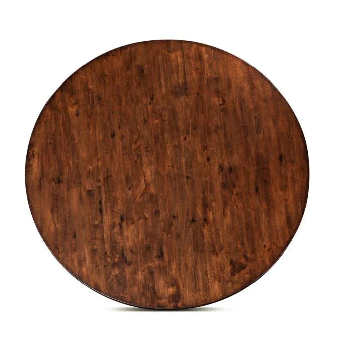 Chamonix Brown Pedestal Dining Table