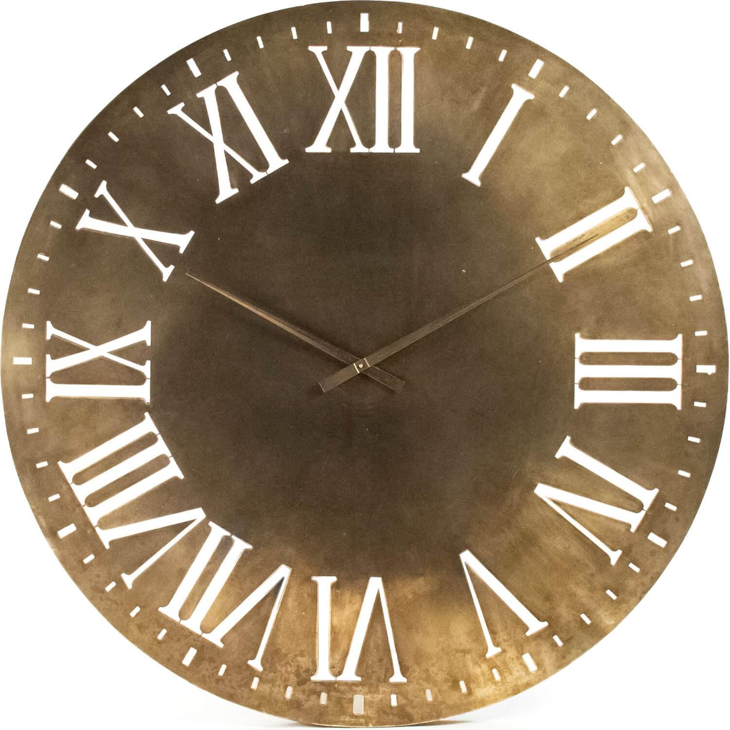 Large Copper Metal Clock - Belle Escape