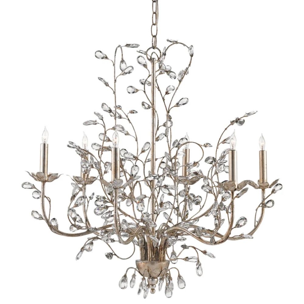 Crystal Flower Bud Chandelier