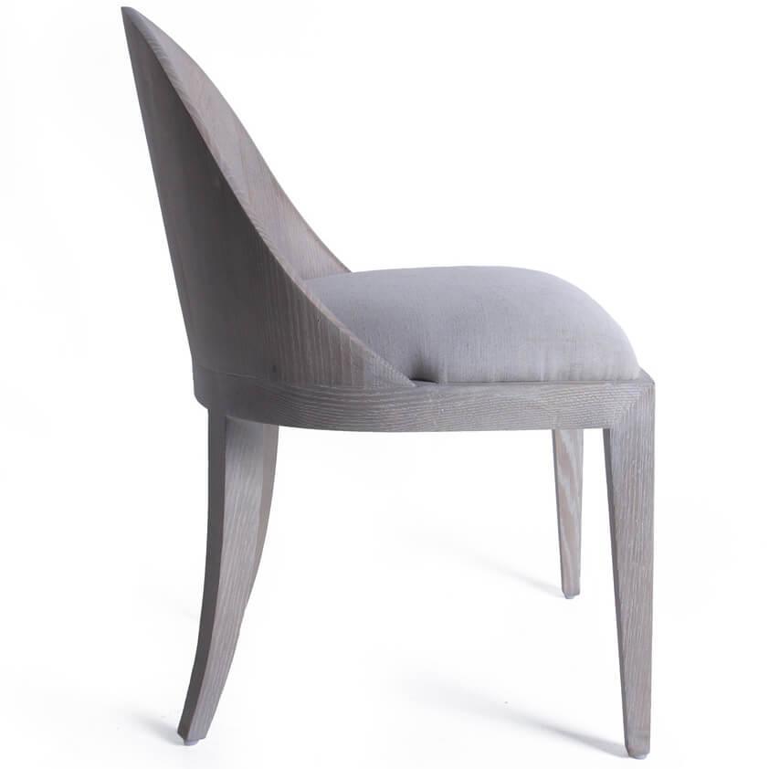 Laurent Curved Back Dining Chair - Belle Escape