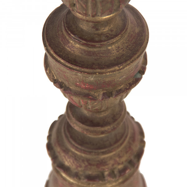French Bronzed Candle Holder