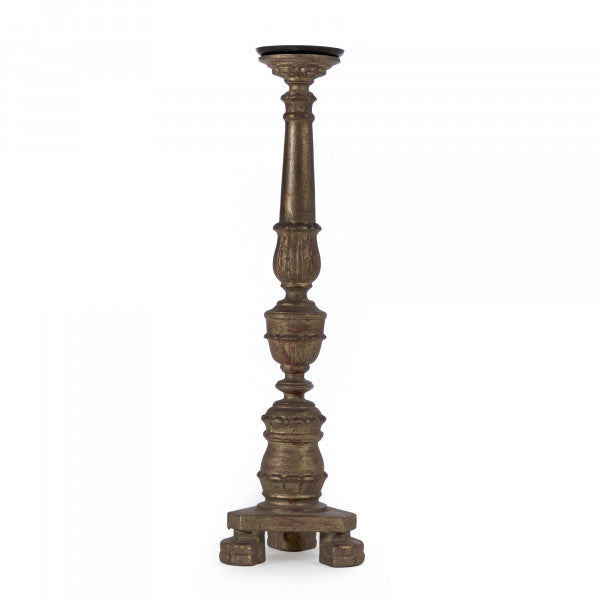 French Bronzed Candle Holder