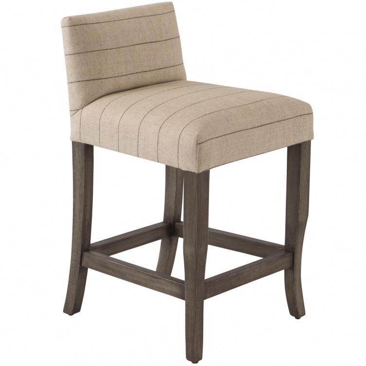 Low Back Upholstered Counter Stool - Belle Escape