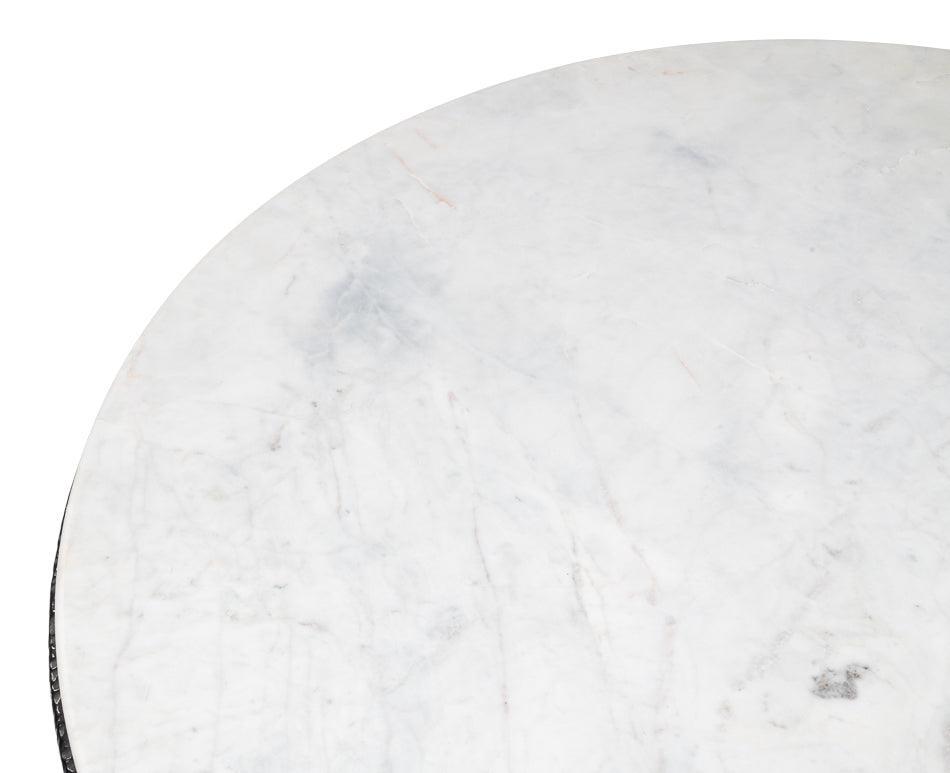 Marble Top Round Dining Table - Belle Escape