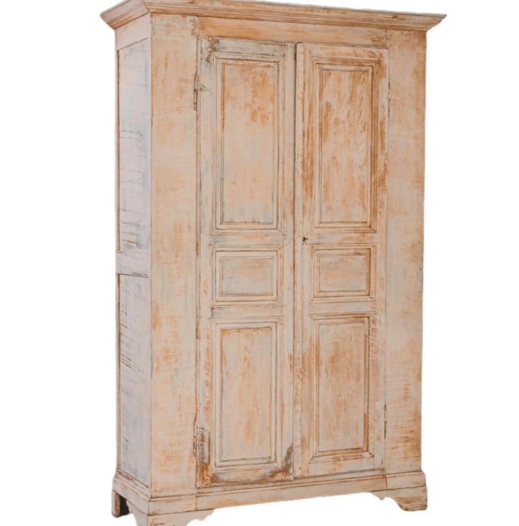 Marguerite Patinated Antique Cabinet - Circa 1850 - Belle Escape