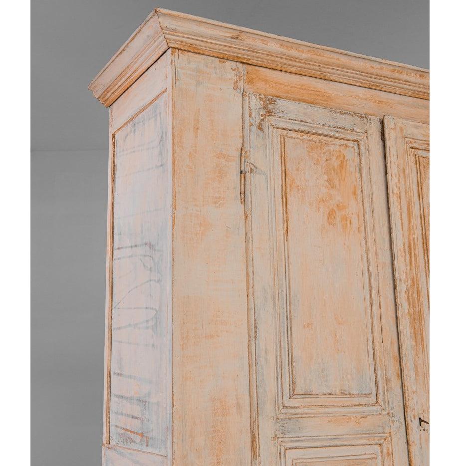 Marguerite Patinated Antique Cabinet - Circa 1850 - Belle Escape