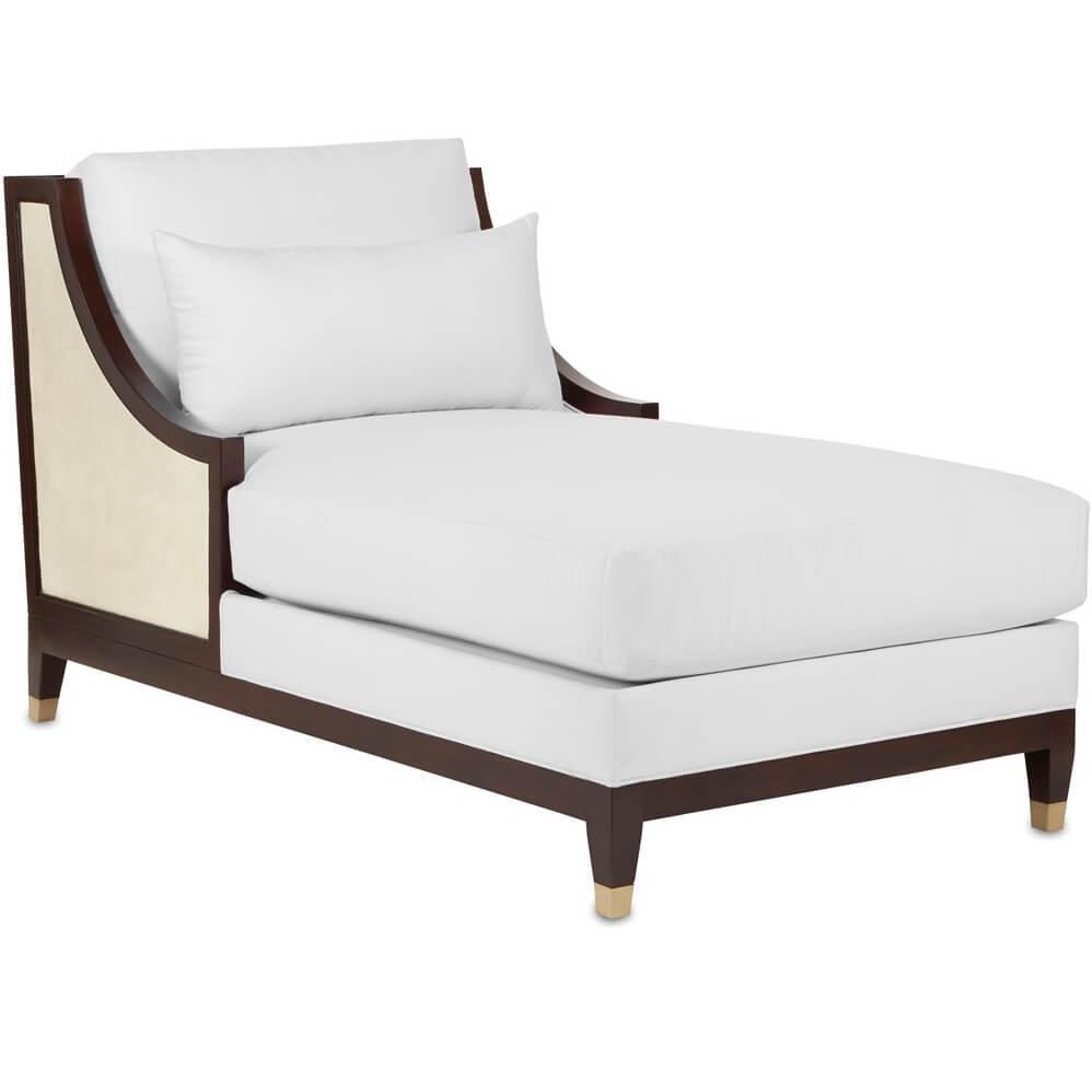 Maxim Contemporary Chaise Lounge - Belle Escape