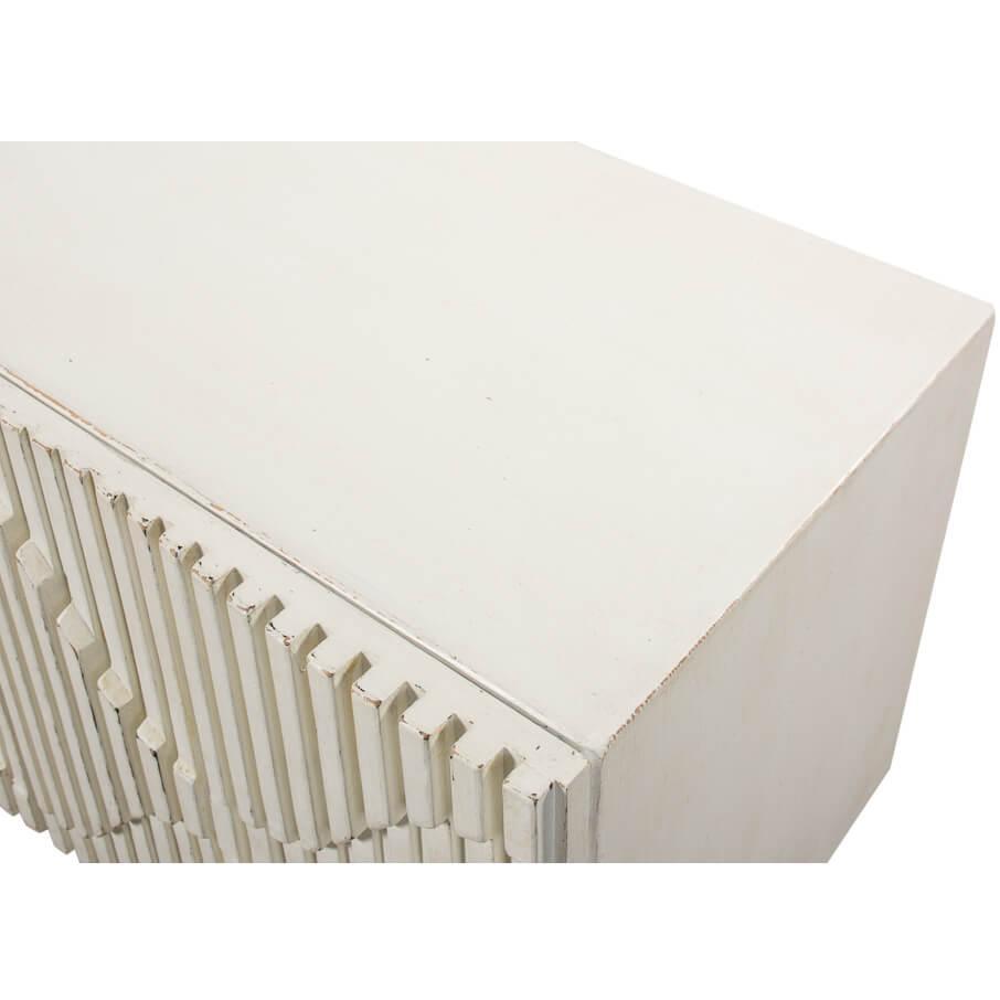 MidMod Illusion White Sideboard - Belle Escape