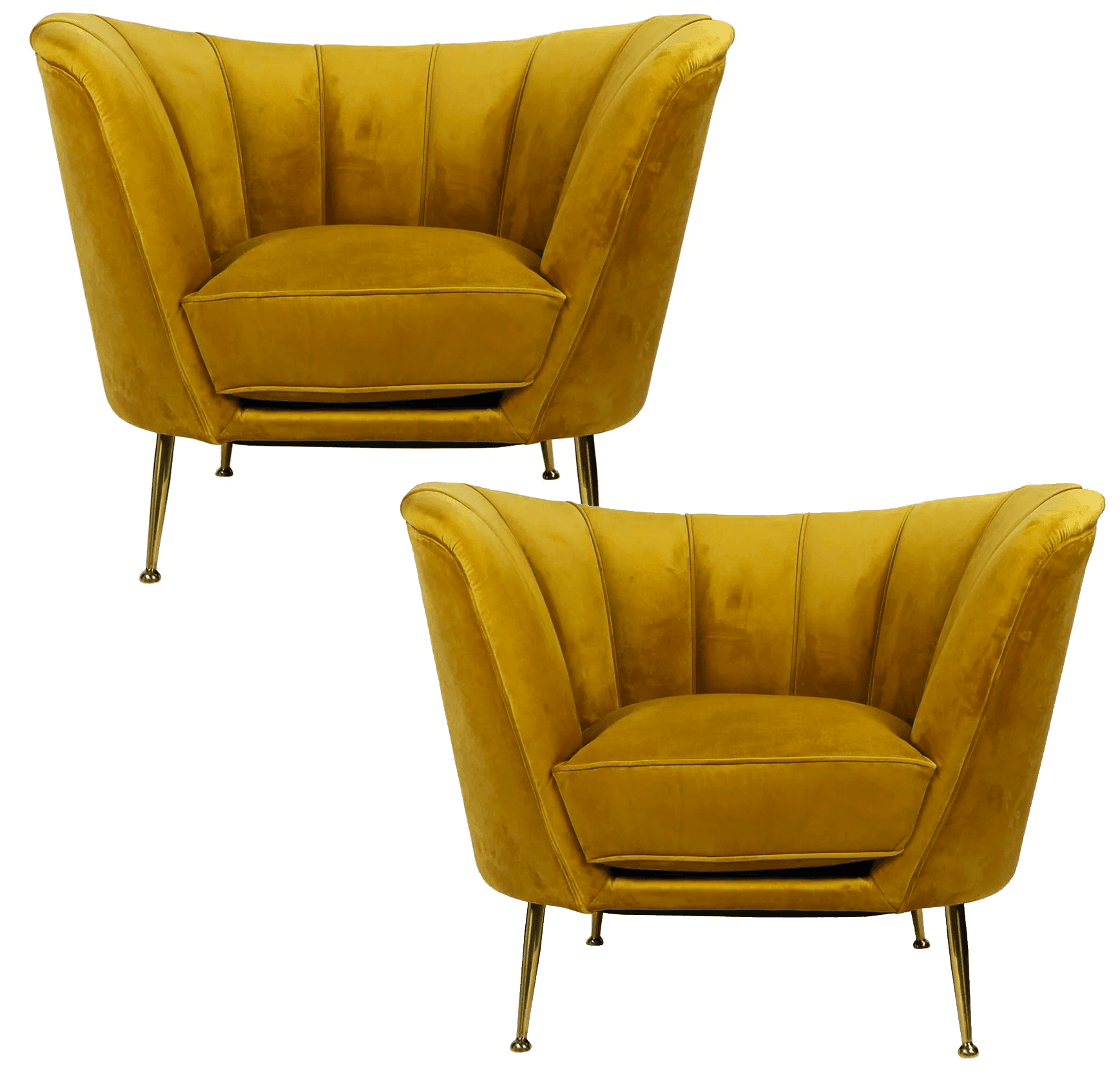 Modern Luxe Dijon Tub Chair - Belle Escape