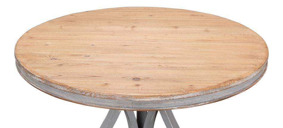Modern Round French Country Table - Belle Escape