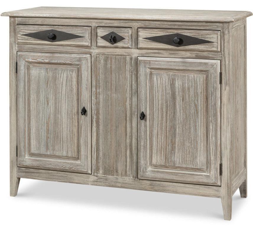 Moonbeam Diamond Drawer Buffet - Belle Escape