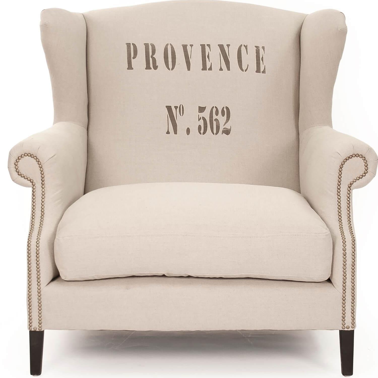 Nail Studded Provence Chair - Belle Escape