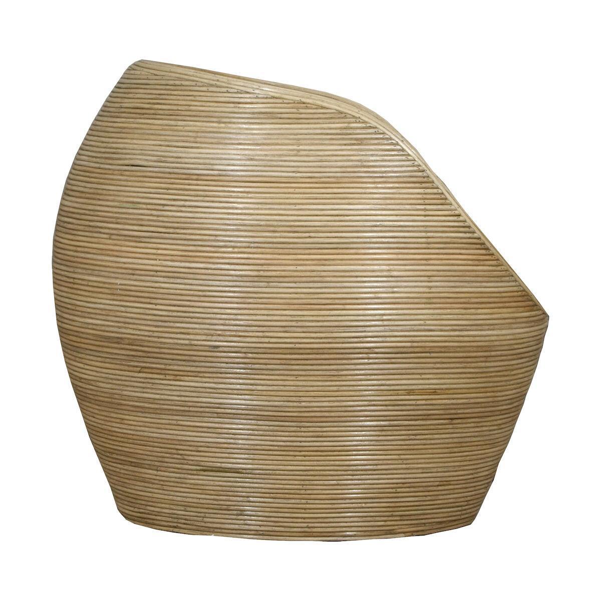 Natural Coastal Rattan Chair - Belle Escape