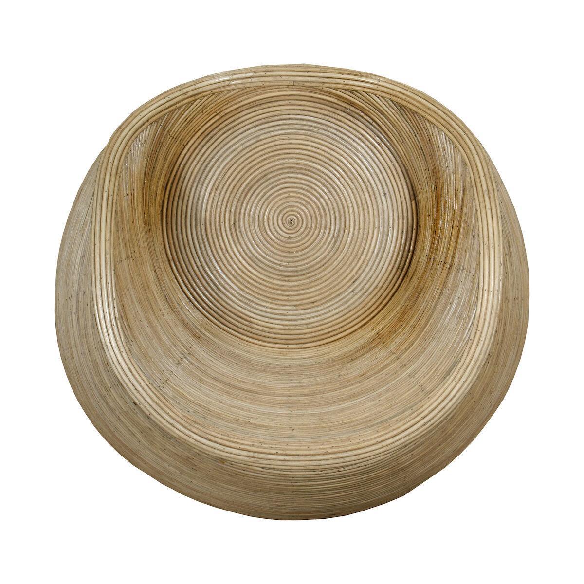Natural Coastal Rattan Chair - Belle Escape