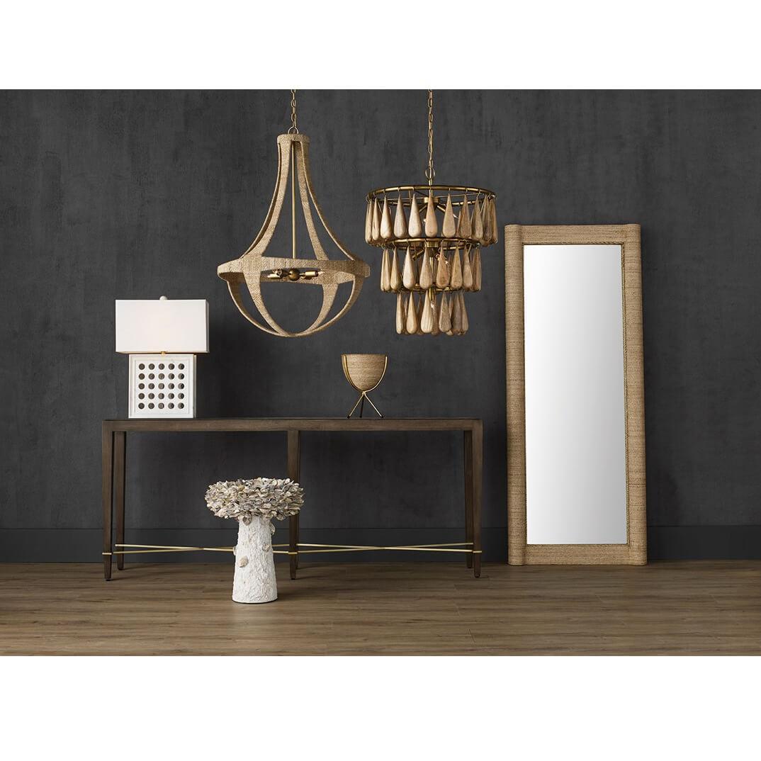 Natural Echo Rope Chandelier - Belle Escape