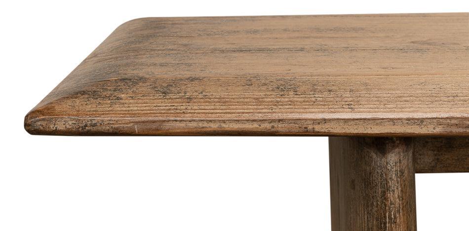 Natural Rustic Manor Bench - Belle Escape