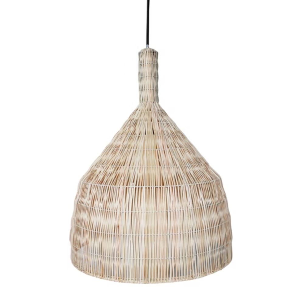 Natural Rattan Coastal Cottage Chandelier