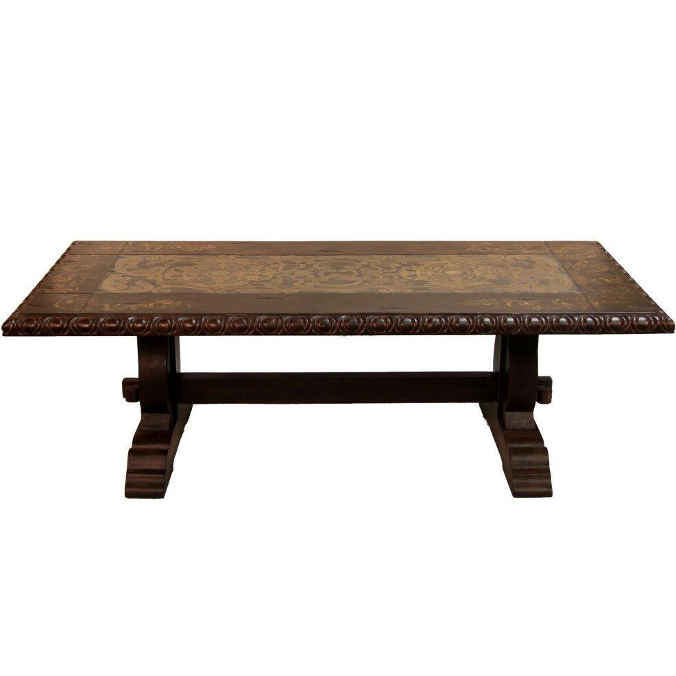 Navarra Painted Scroll Top Table - Belle Escape