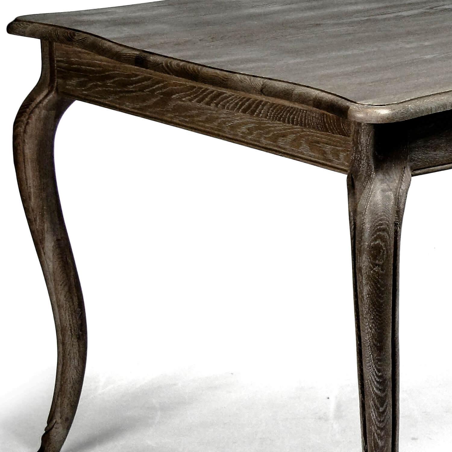 Oliver Dark Oak Dining Table - Belle Escape