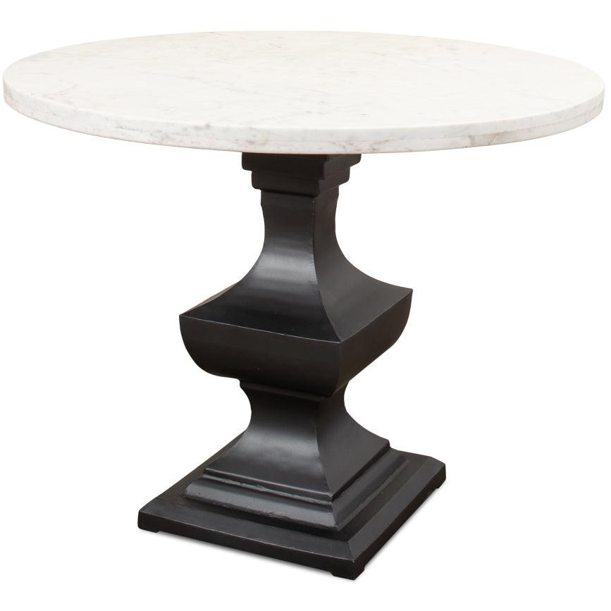Parisian Round Marble Top Dining Table - 40" Round - Belle Escape