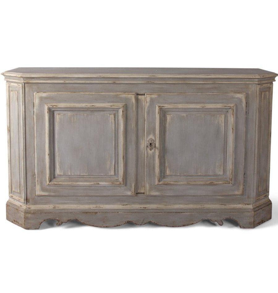 Patina Gray Swedish Buffet - Belle Escape