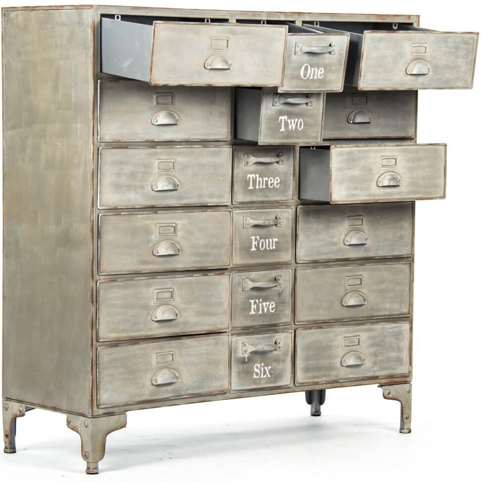 Patina Metal Numbered Chest - Belle Escape