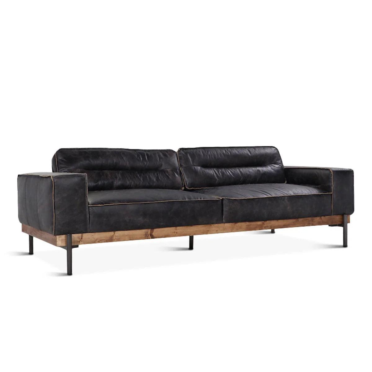 Portofino Industrial Black Lounge Chair