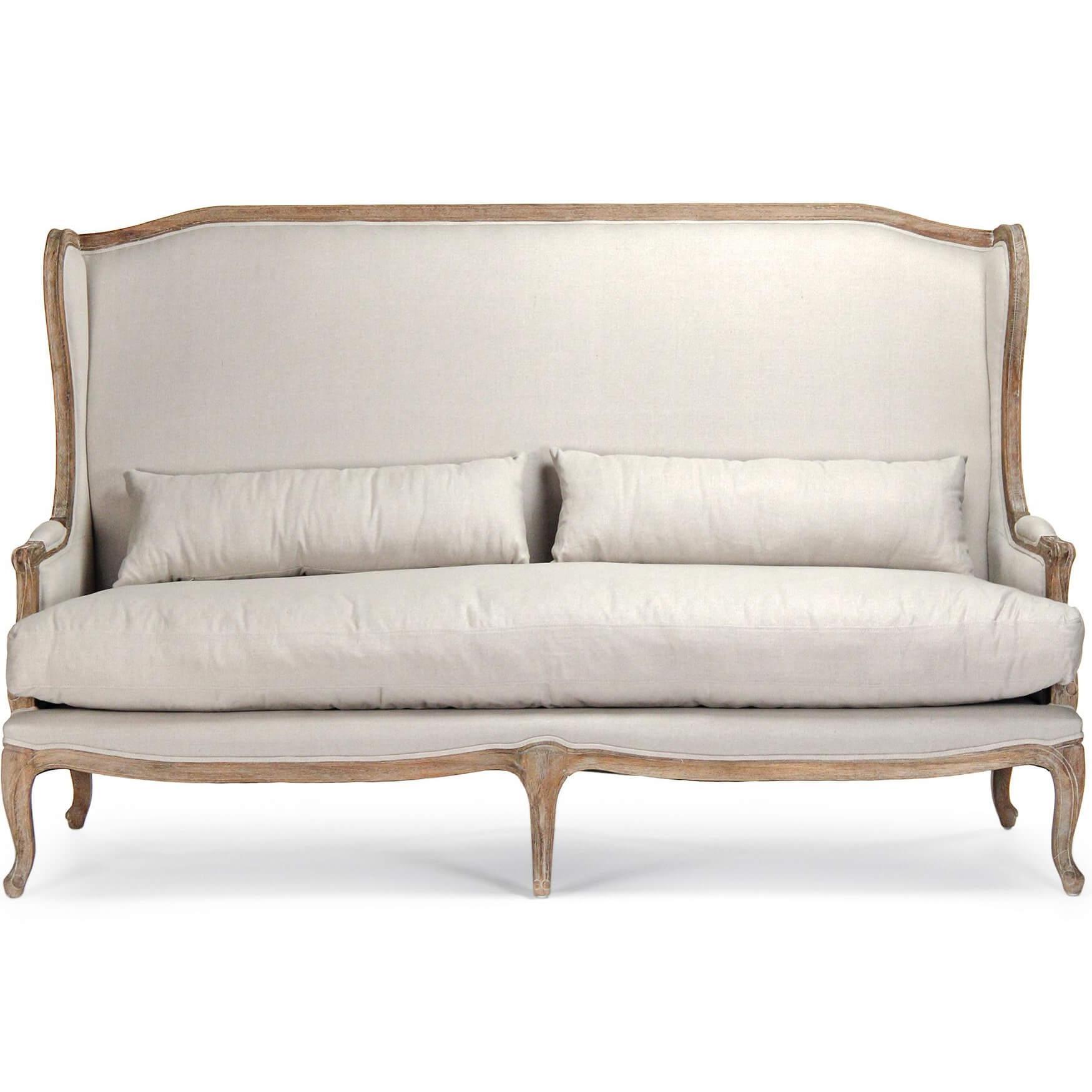 Provence High Back Sofa - Belle Escape