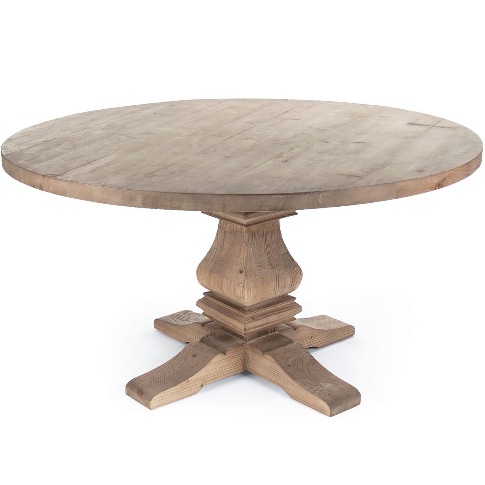 Provence Round Pedestal Dining Table - Belle Escape