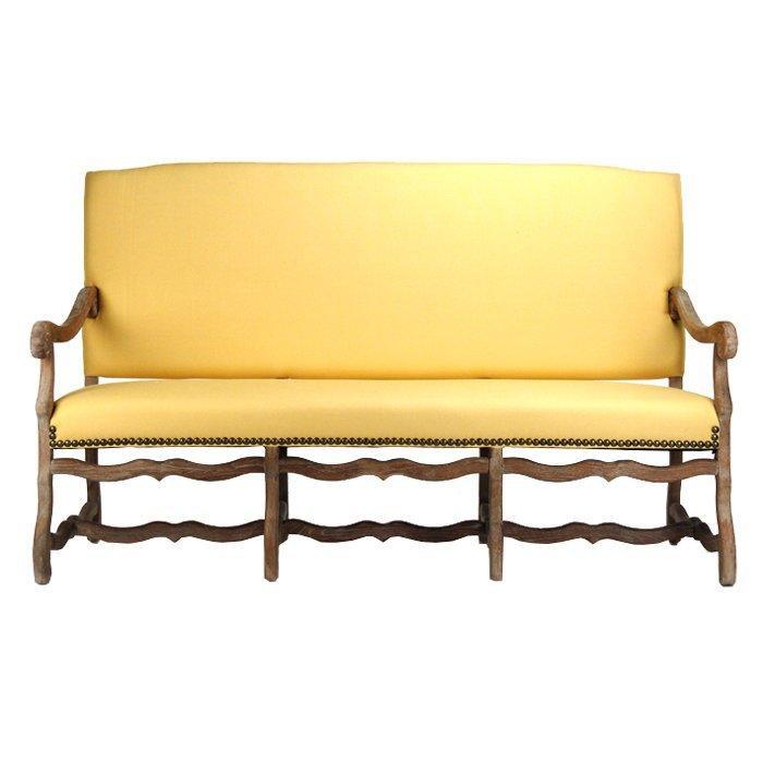 Provence Soleil Wood Bench - Belle Escape