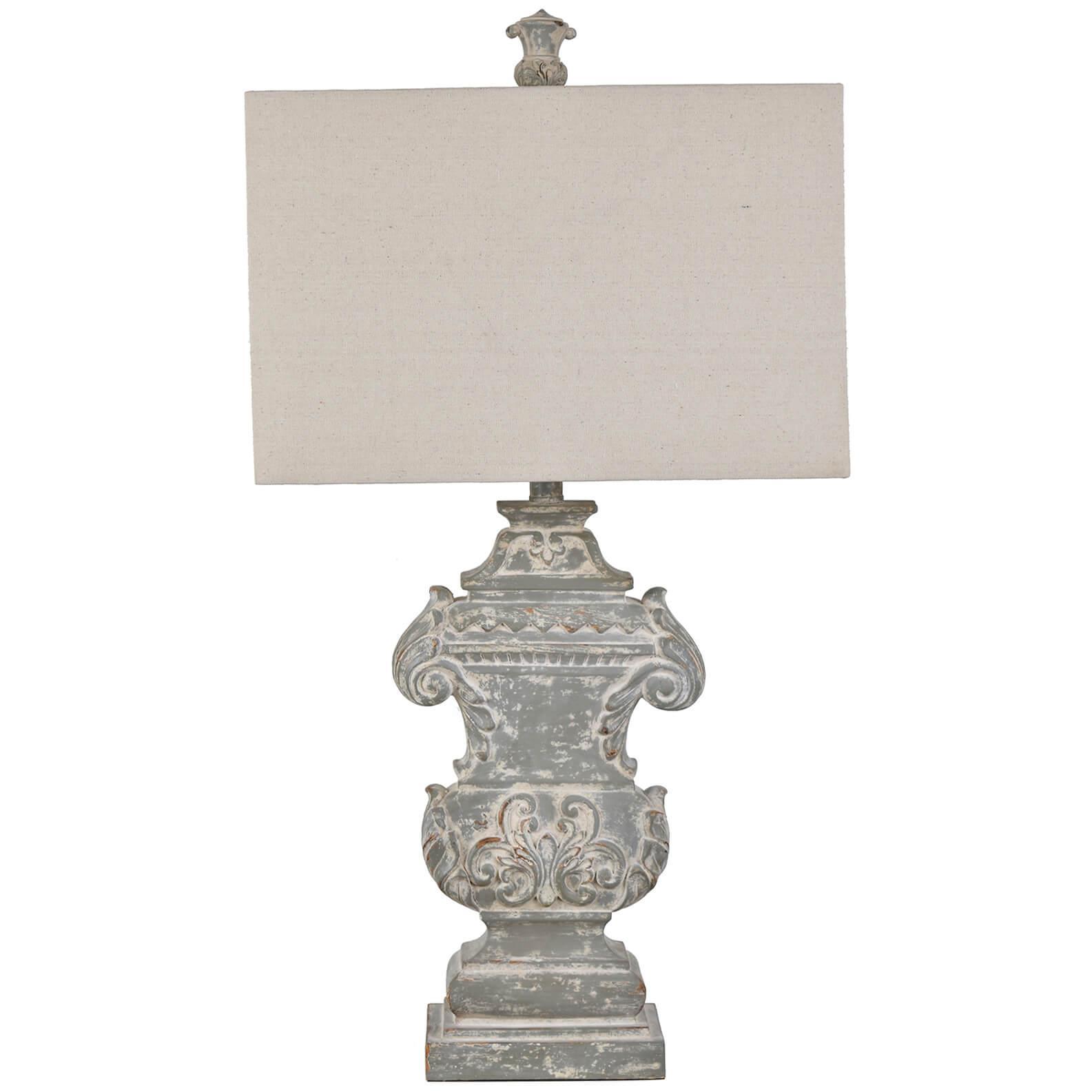 Rosalie Weathered Table Lamps - Set - Belle Escape