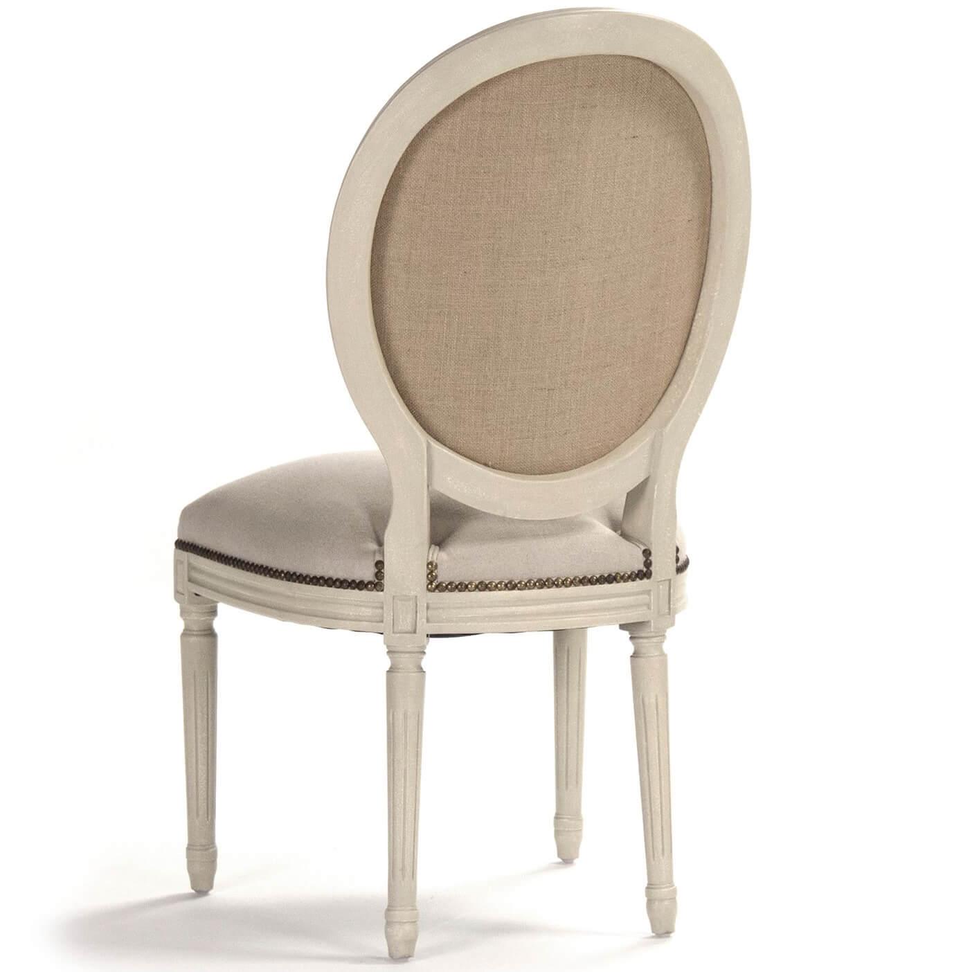 Round Back Medallion Side Chairs - Belle Escape