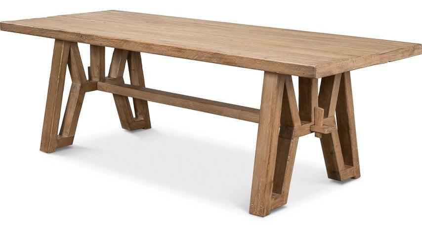 Rustic Beams Miners Dining Table - Belle Escape