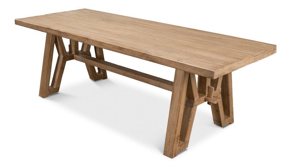 Rustic Beams Miners Dining Table - Belle Escape