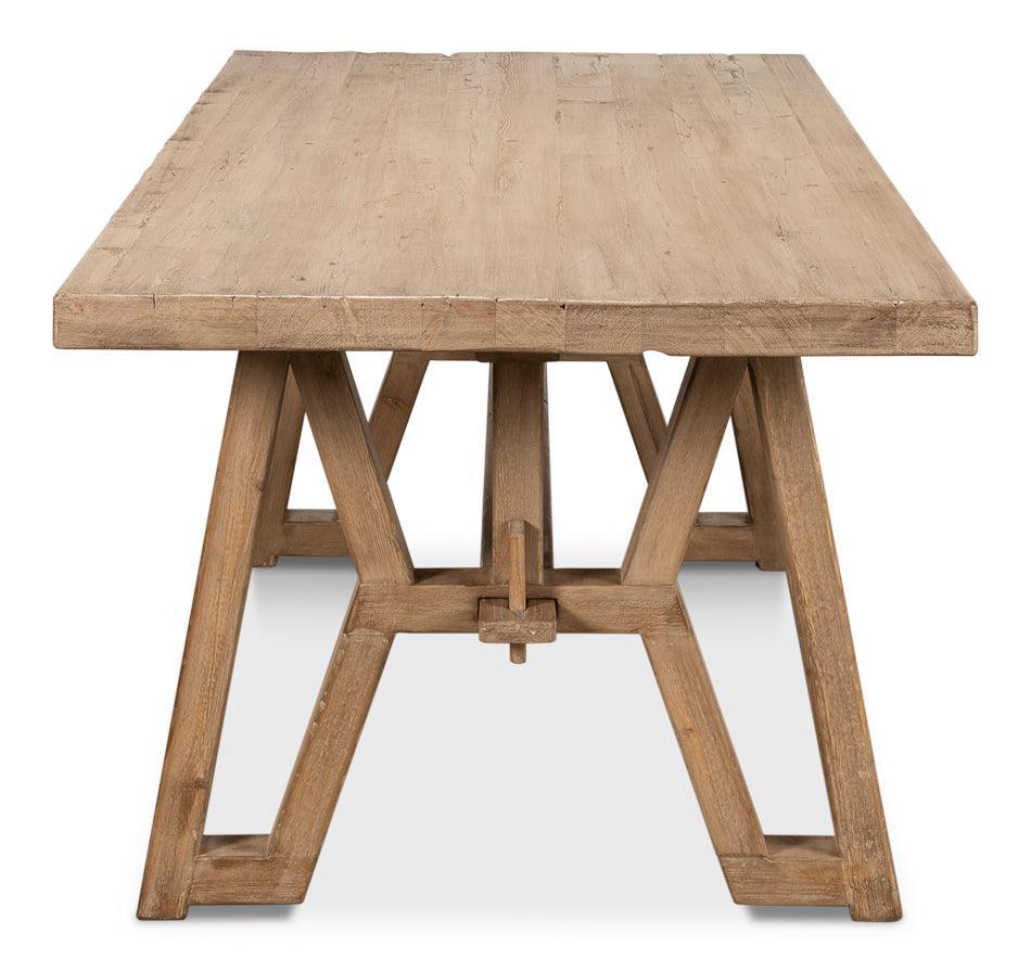 Rustic Beams Miners Dining Table - Belle Escape