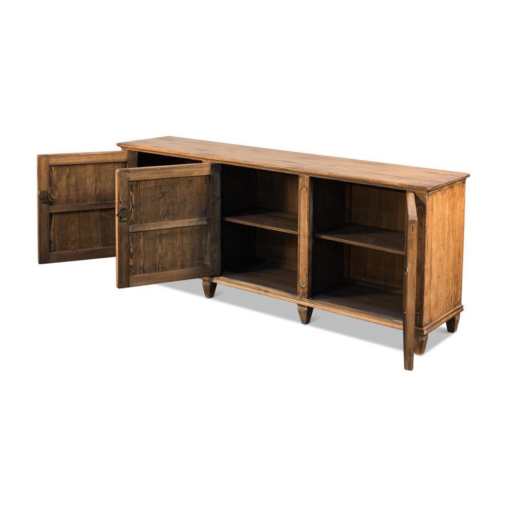Rustic Elm Provincial Sideboard - Belle Escape