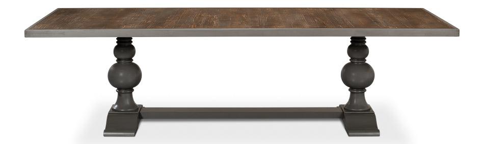 Long Rustic Vancastle Dining Table