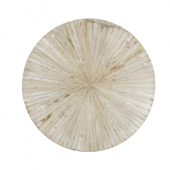 Sandblasted Starburst Round Dining Table - Belle Escape