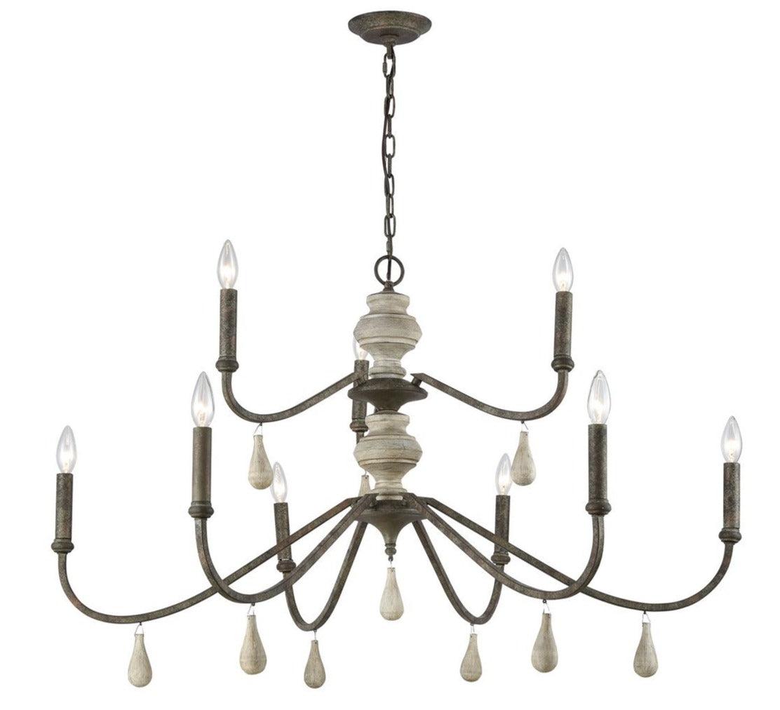 Simplicity French Country Chandelier - Belle Escape