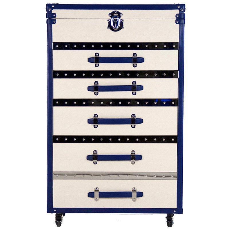 Sterling Blue Trunk Chest - Belle Escape