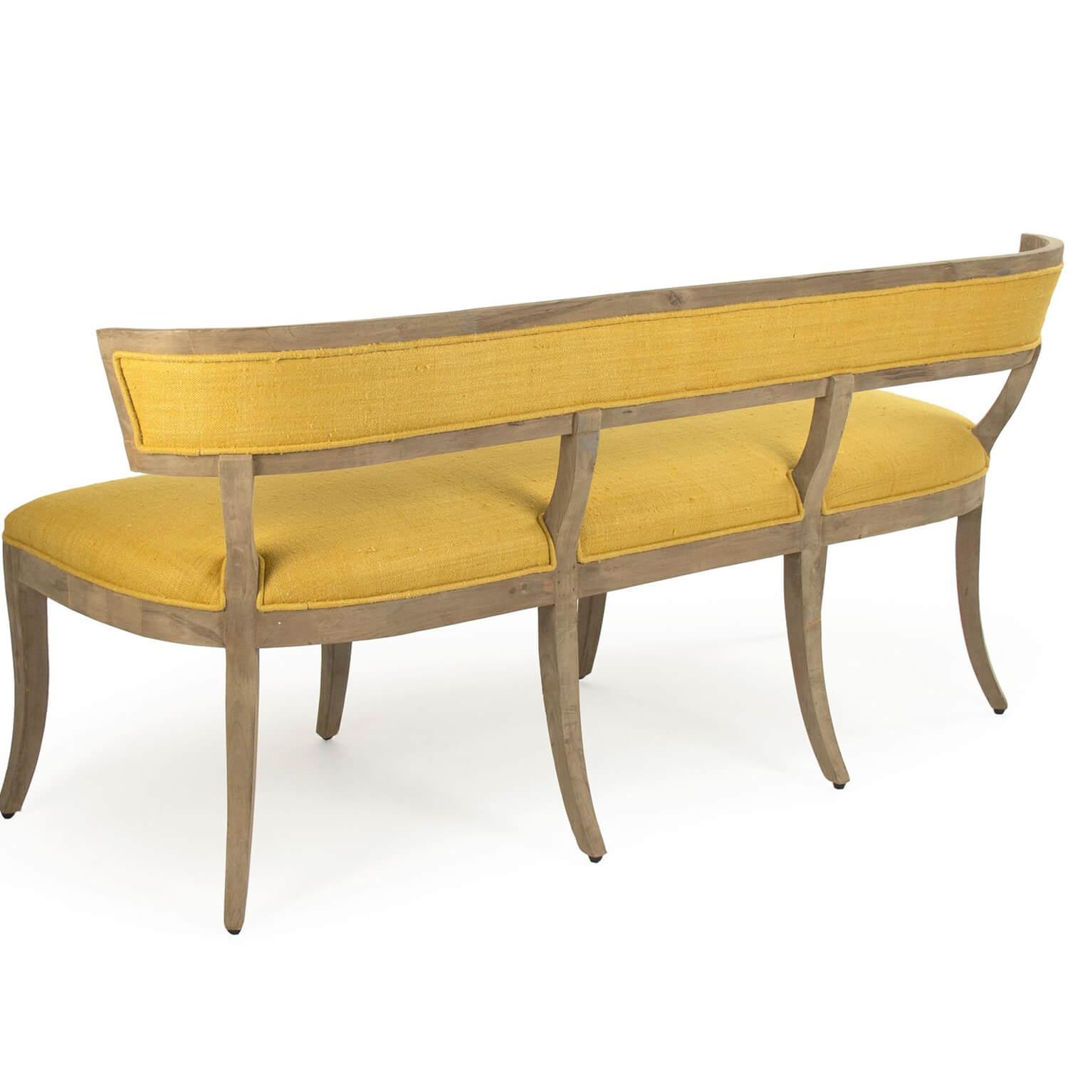 Sunflower Curved Bench - Belle Escape