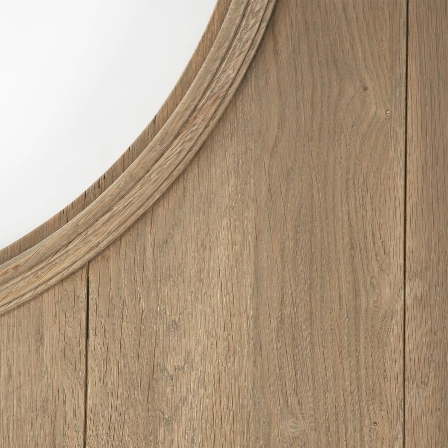 Tall Plank Wood Arched Twin Headboard - Belle Escape
