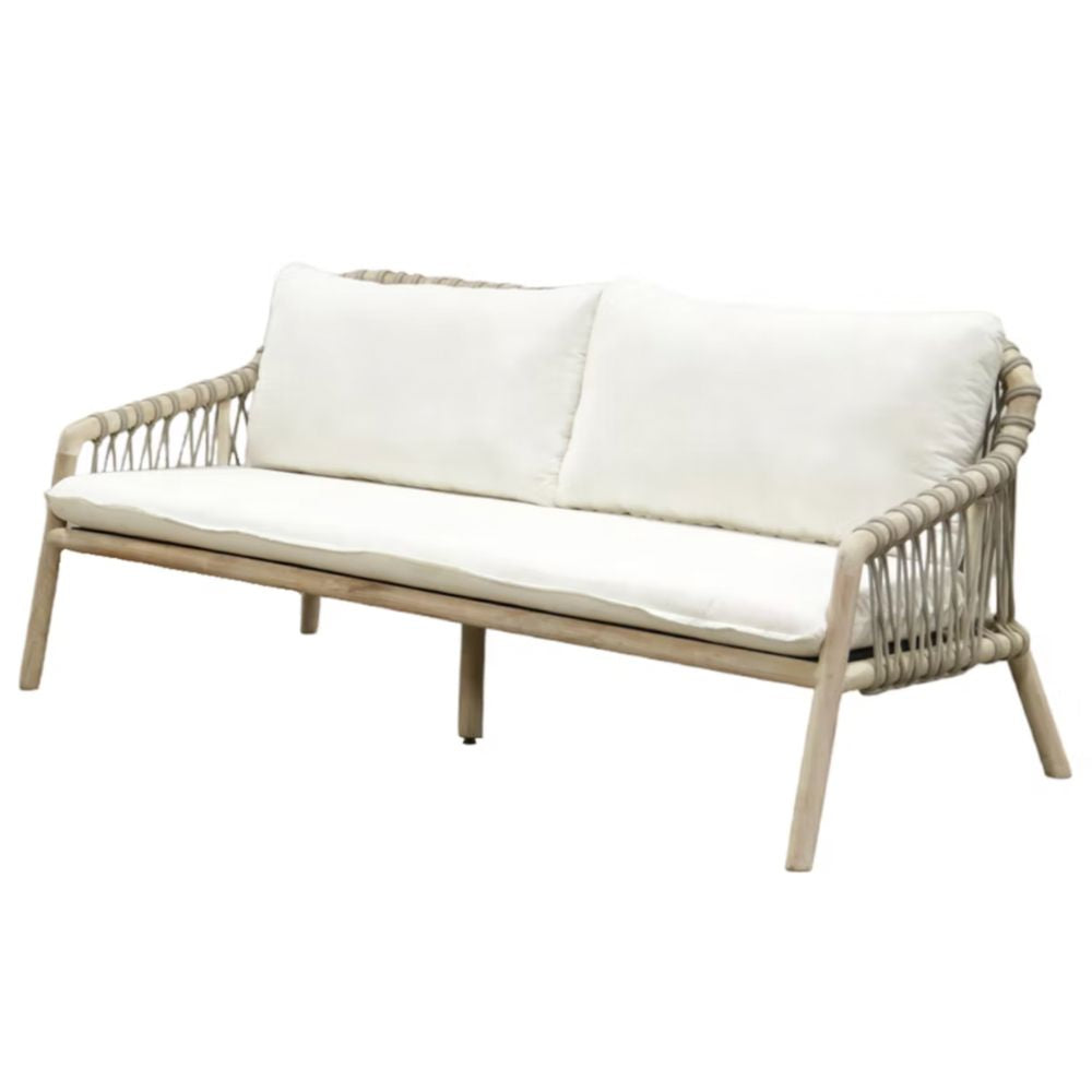 Malibu Teak Rope Outdoor Sofa
