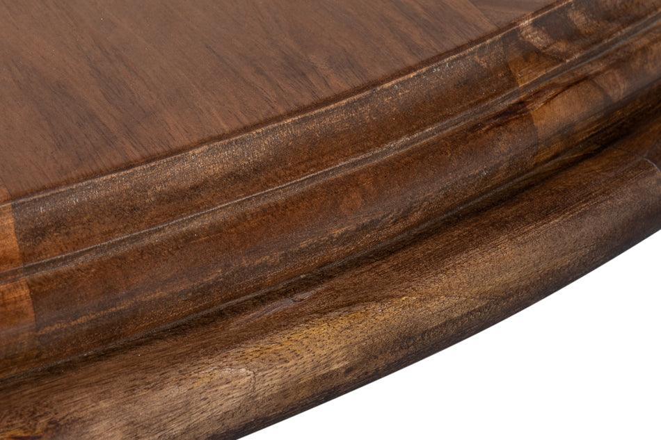Tuscan Ornately Carved Marble Dining Table - Belle Escape