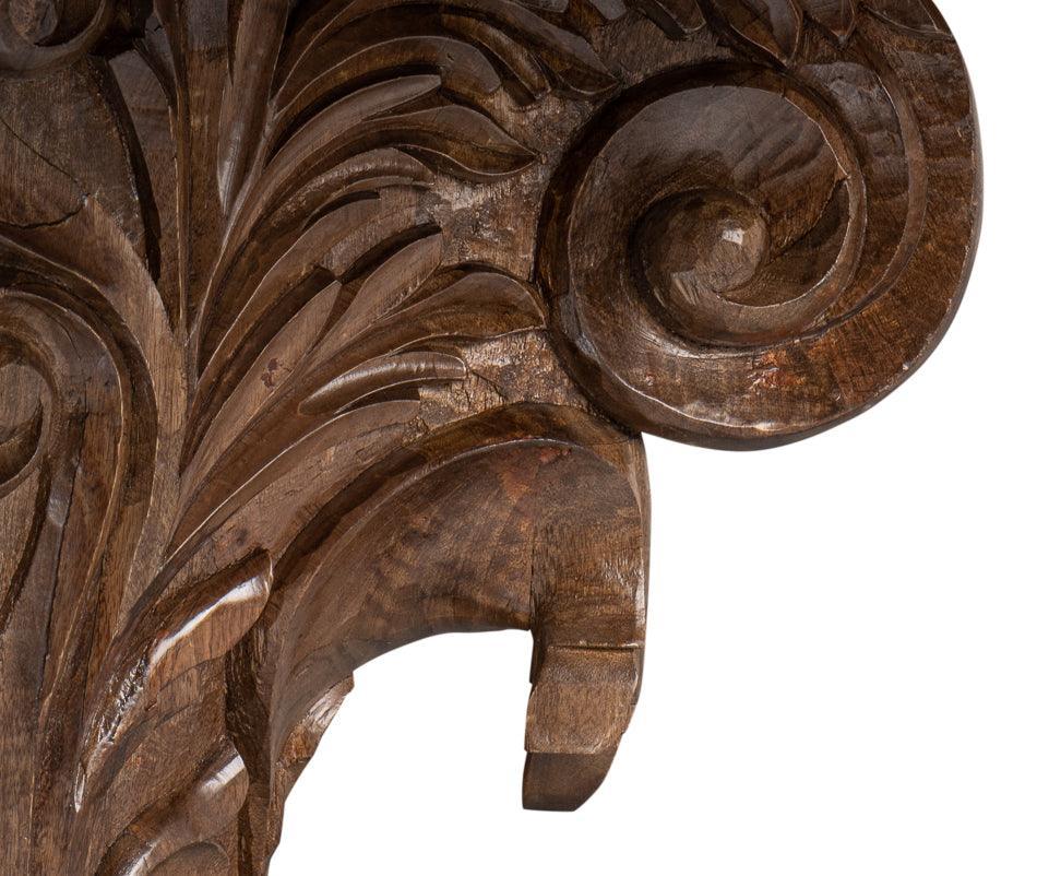 Tuscan Ornately Carved Marble Dining Table - Belle Escape