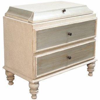 Two Tone European Nightstand - Belle Escape