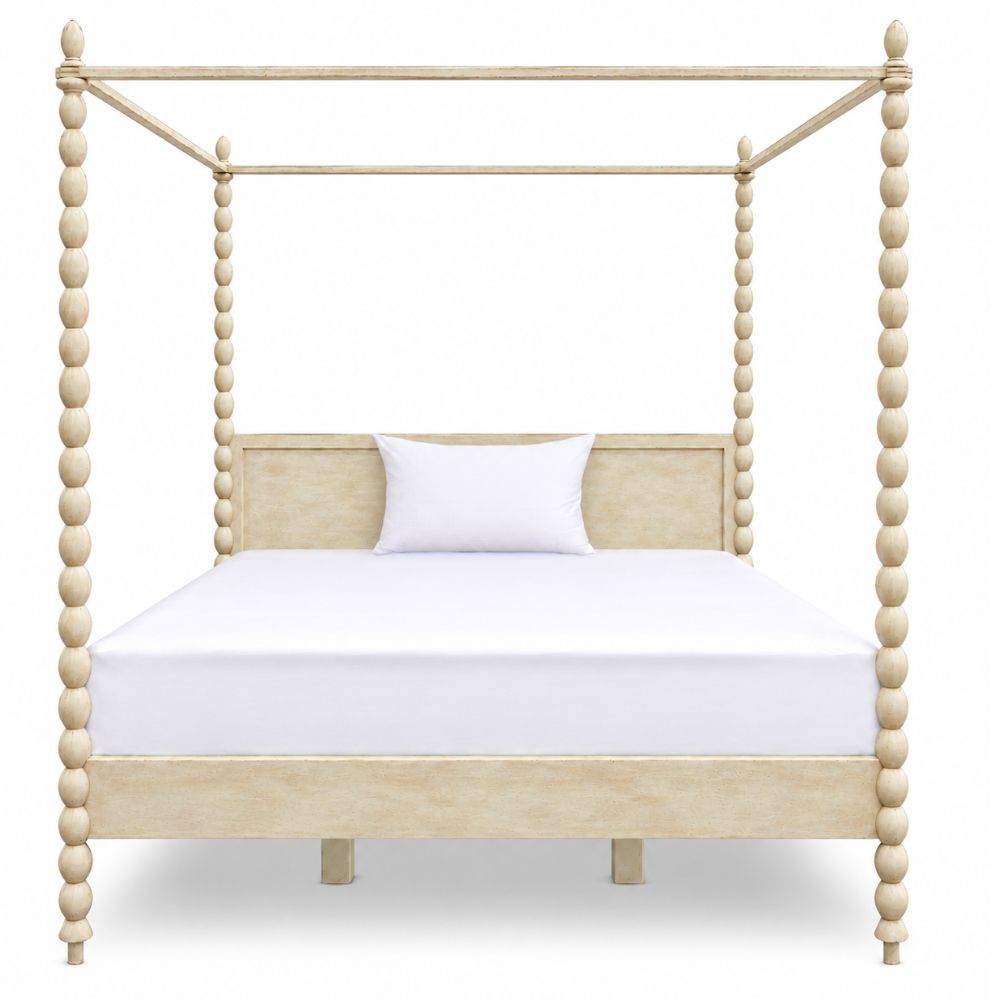 Aurelian Spindle Post Canopy Bed