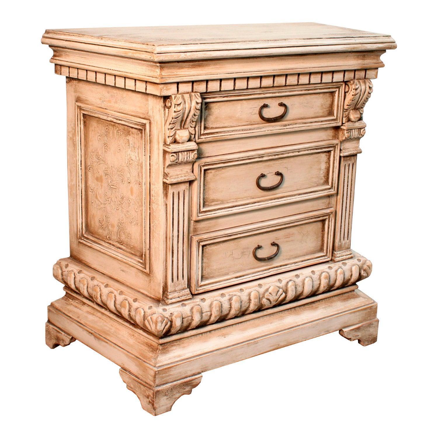 Venetian Scroll Side Chest - Belle Escape